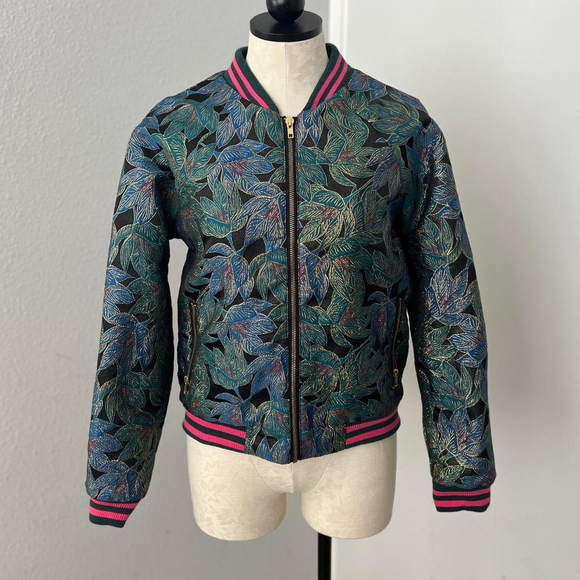Charlotte Russe Jackets & Blazers - Y2k 2010 Charlotte Russe Bomber Jacket - Size M